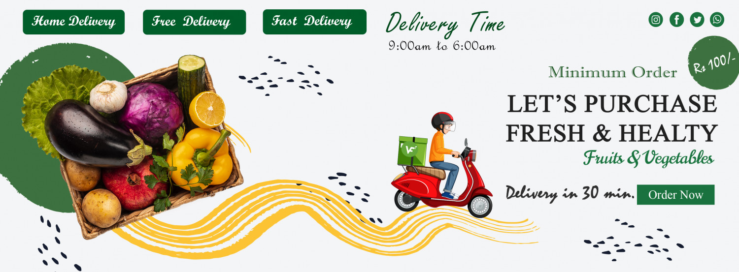 VegFru: Online Grocery Store promo
