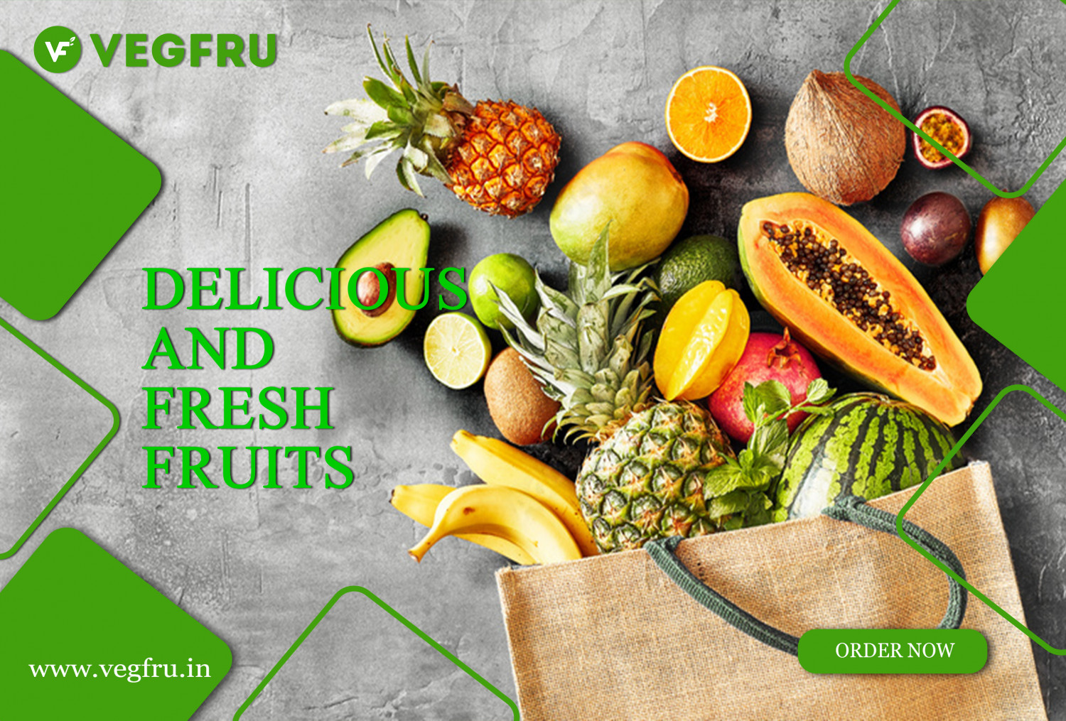 VegFru: Online Grocery Store promo